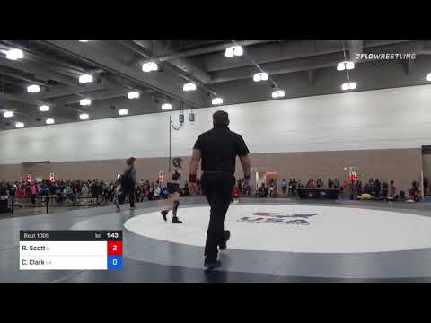 75 Kg Rr Rnd 1 - Rain Scott, IL Vs Carleigh Clark, OK