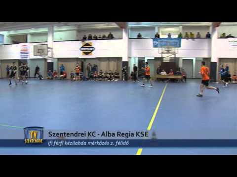 TV Szentendre / Szentendrei KC - Alba Regia KSE ifi kézilabda 2. félidő / 2015.02.10.