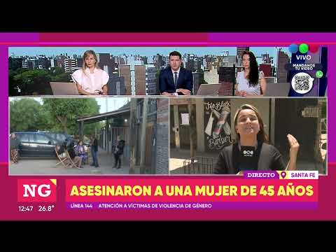 Femicidio en Santa Fe: asesinaron a una mujer de 45 años - TELEFE ROSARIO