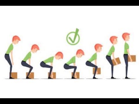 Manual Handling 8 basic steps to correct lifting technique
