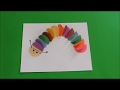 3D Caterpillar Craft for Kids | Easy Paper Craft for Kids