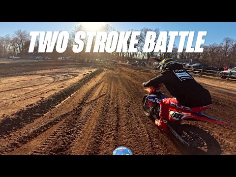 EPIC 2-STROKE BATTLE on a WIDE OPEN SAND TRACK! *Multiple POVs*