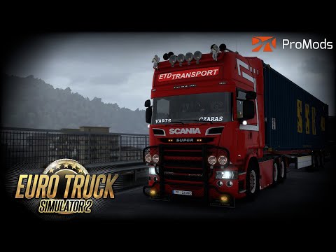 ETS2 1.41 | Alps | ProMods | On The Road With ETD-TRANSPORT