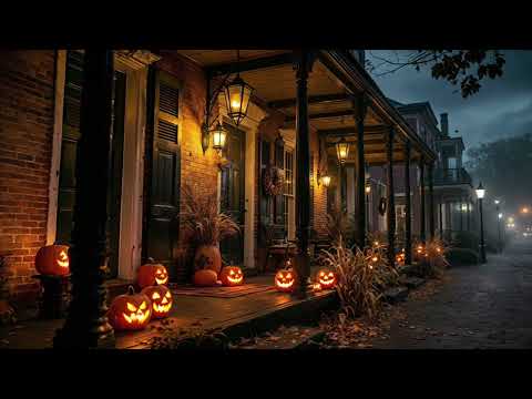 12 Hours of Vintage Halloween Night in New Orleans 🎃  Haunted 1920s Dixieland Jazz in Another Room 👻