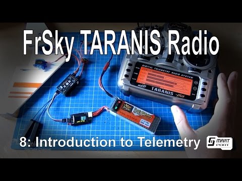 (8/12) FrSky TARANIS Radio – Introduction to Telemetry and alarms
