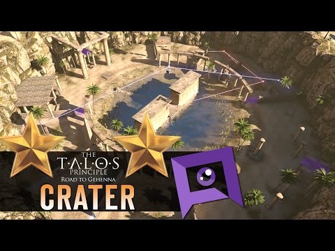 The Talos Principle: Road to Gehenna - Crater Stars (Intended Solution)