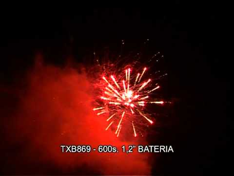 Fajerwerki TXB869 Bateria 600s 1.2" Triplex