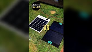 Renogy vs SunPower - 50 Watt Solar Panel Comparison