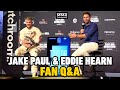 Jake Paul Heckled by Boxing Fans at Q&A | Taylor vs. Serrano | MMA Fighting