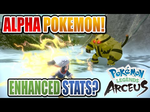 Let's Discuss ALPHA POKÉMON In Pokémon Legends: Arceus! NEW MECHANIC TO INCREASE STATS?!