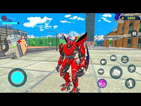 Mirage Multiple Transformation Jet Robot Car Game 2020 - Android Gameplay #2