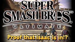Proof that Isaac is in? - Super Smash Bros. Ultimate!