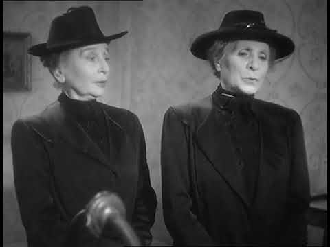 Film "Le sorelle Materassi" (1943) con Emma e Irma Gramatica, Olga Solbelli, Margherita Nicosia