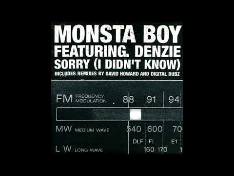 Sorry I Didn't Know Monsta Boy Ft Denzie UK Garage