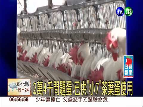 雞蛋驗出抗生素 牧場挨罰3萬元