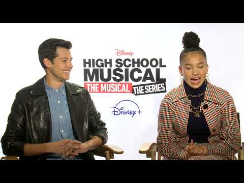 Matt Cornett, Sofia Wylie talk about "High School Musical"  The Musical  The Series