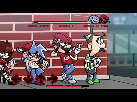 FNF - Mario's Madness V2 - Day Out (by theWAHbox) - [FC/4k]
