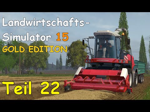 Let's Play LS15 GOLD EDITION Teil 22 - ABKIPPSEITE beim ANHÄNGER auswählen | Liongamer1