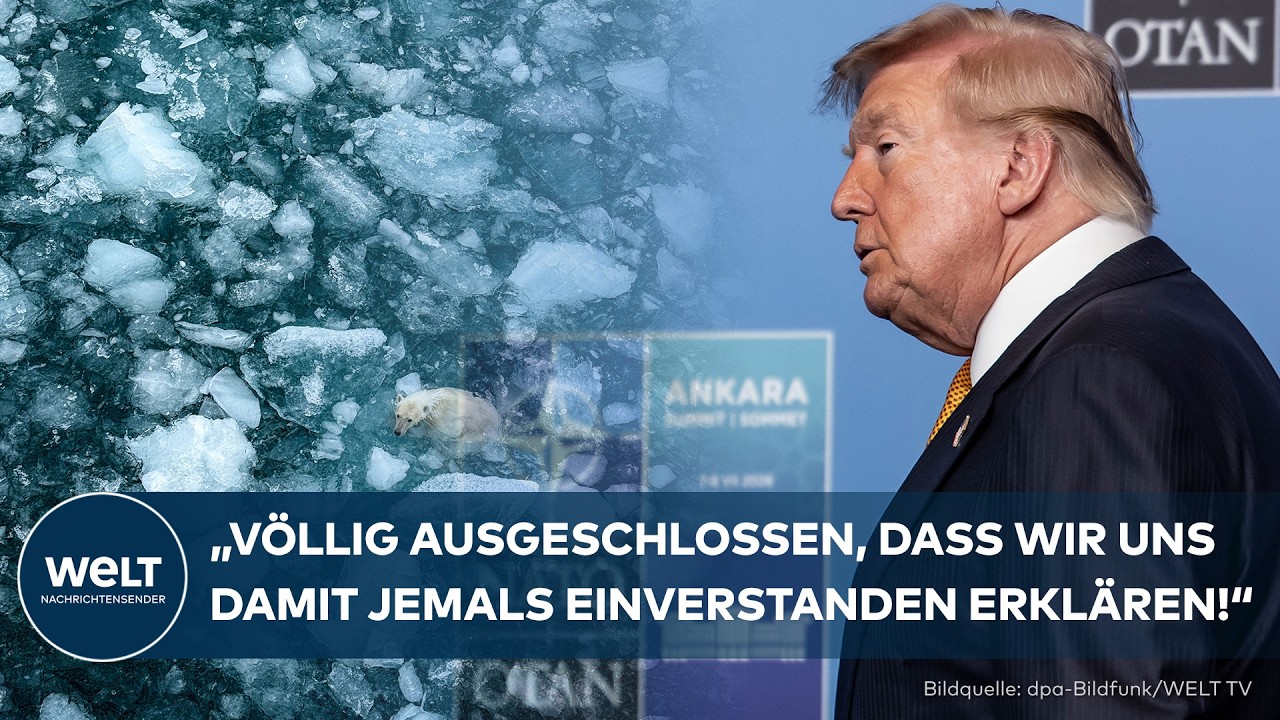 TRUMP WILL GRÖNLAND: „Völlig ausgeschlossen, dass wir uns damit jemals einverstanden erklären!“