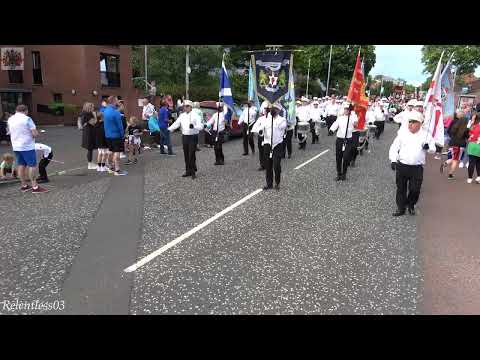 North Down Defenders (No.2) @ Somme Memorial Parade East Belfast ~ 01/07/23 (4K)