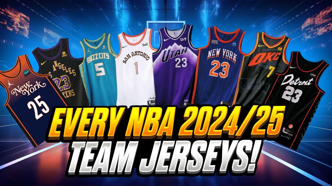REVEALING Every NBA 2024-2025 Team Jerseys! 🔥🏀