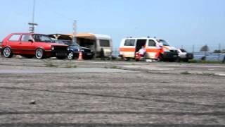 preview picture of video '1/4 Meile in Zerbst VW vs Volvo'