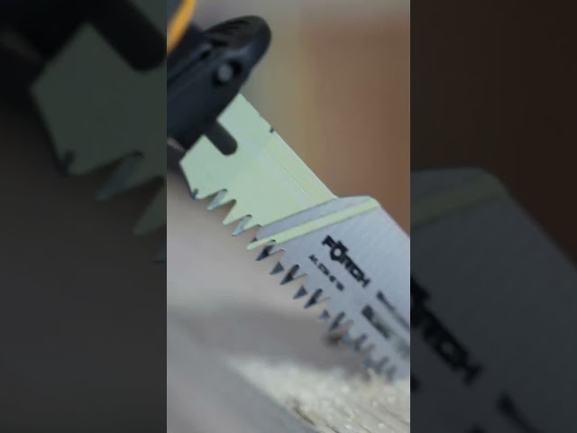 Vídeo relacionado con EZARC Lama de sierra recíproca de 300+380mm con dientes japoneses, hojas de sierra para poda de madera con borde en arco de 6 TPI para recortar árboles, cortar madera, 5 piezas.