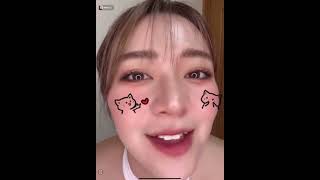 rena ムチムチ巨乳グラビア【TikTokライブ】谷間チラ