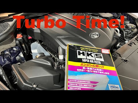 Cheap Engine Air Filter Upgrade! - GR Supra