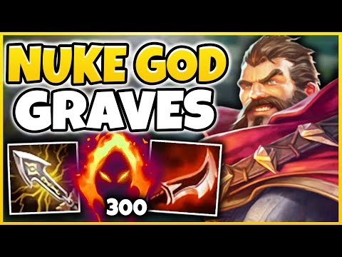 THIS IS THE MOST ABSURD DAMAGE EVER! ONE AUTO = ONE KILL GRAVES ONE-SHOTS!!! - League of Legends