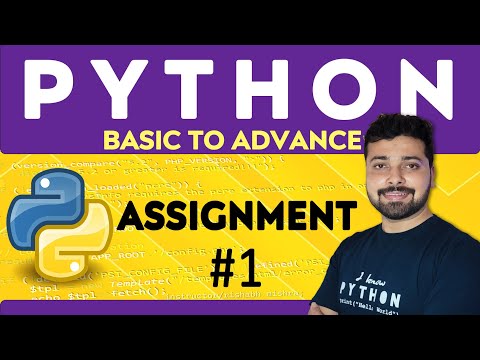 Assignment 1 Variables Data Types Python Tutorial In Hindi