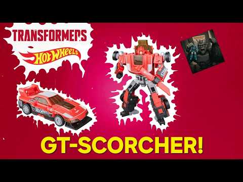 Transformers x Hot Wheels GT-Scorcher - Got Bot True Review NUMBER 1399
