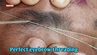 eyebrow threading for beginners /threading Eyebrow tutorial/professional Eyebrow threading course