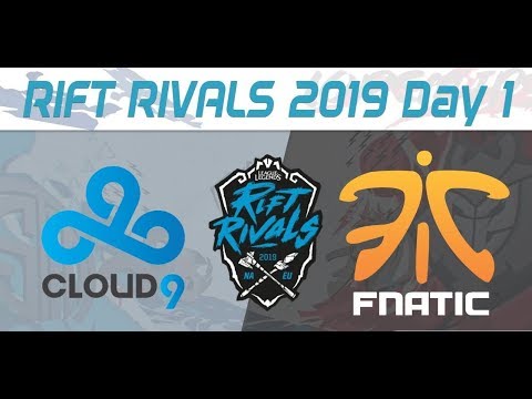 Cloud9 vs Fnatic | Rift Rivals 2019 Day 1 | FULL GAME