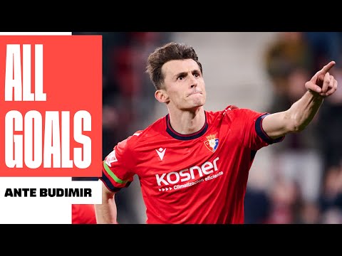 ALL GOALS ANTE BUDIMIR with CA OSASUNA!