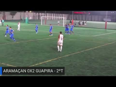 Aramaçan 0x4 Guapira - 14/12 - Gols da partida.