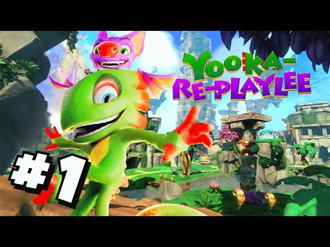 This Game is Pure Nostalgia 🦎 Yooka Replaylee  Gameplay | Walkthrough [ PART 1 ]