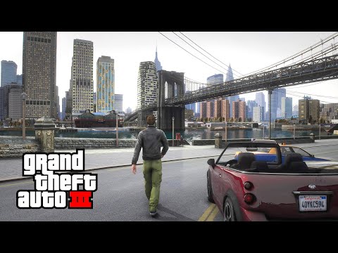 How GTA 3 Remastered Should Look Like (Trilogy Definitive Edition) PC 4K GTA 5 Mod