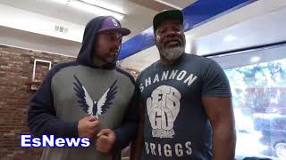 What Does Shannon Briggs Think Of James Toney EsNews Boxing