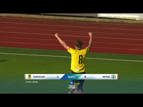   Egersunds Idrettsklubb 1-0 FK Fotball Klubb Bryne