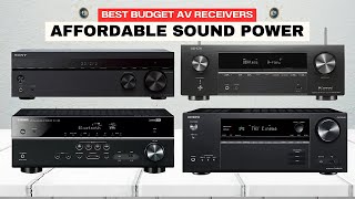 BEST Budget AV Receivers for 2025 | Top 6 Picks for Home Theater & Surround Sound