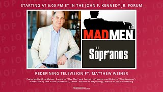 Redefining Television ft. Matthew Weiner
