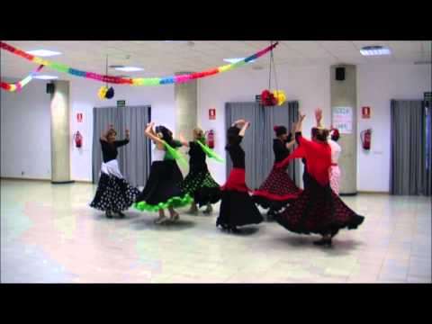 Sevillanas en grupo de cuatro