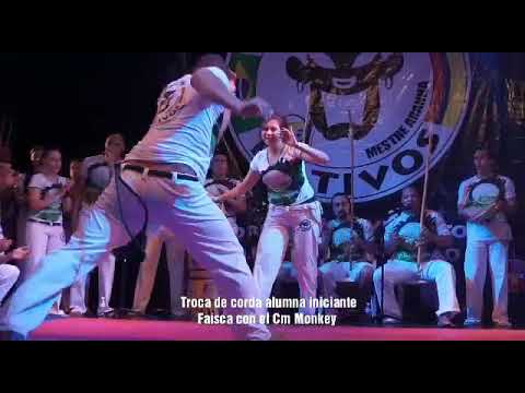 Contramestre Monkey e aluna Faísca - Cali Colômbia 2018