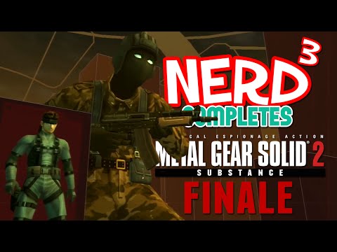 Nerd³ Completes... MGS2 VR Missions - Finale - Kaiju!