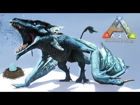 HATCHING A MAX LEVEL ICE WYVERN!!!//ARK RAGNOROK!!*NEW*#5