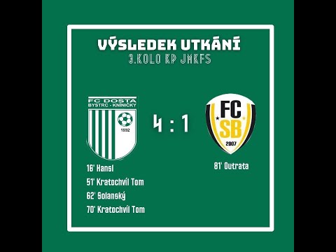 FC Dosta Bystrc – Kníničky : FC Svratka Brno 4:1 (1:0)