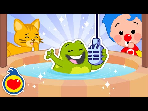 La Rana Cantaba Debajo del Agua ♫ Canciones Infantiles ♫ Plim Plim