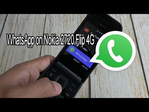Nokia 2720 Flip 4G | WhatsApp test