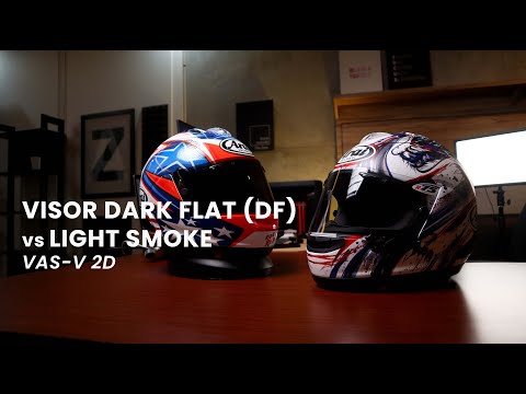 Visor Arai DF vs Light Smoke, Bikin Auto Ganteng!